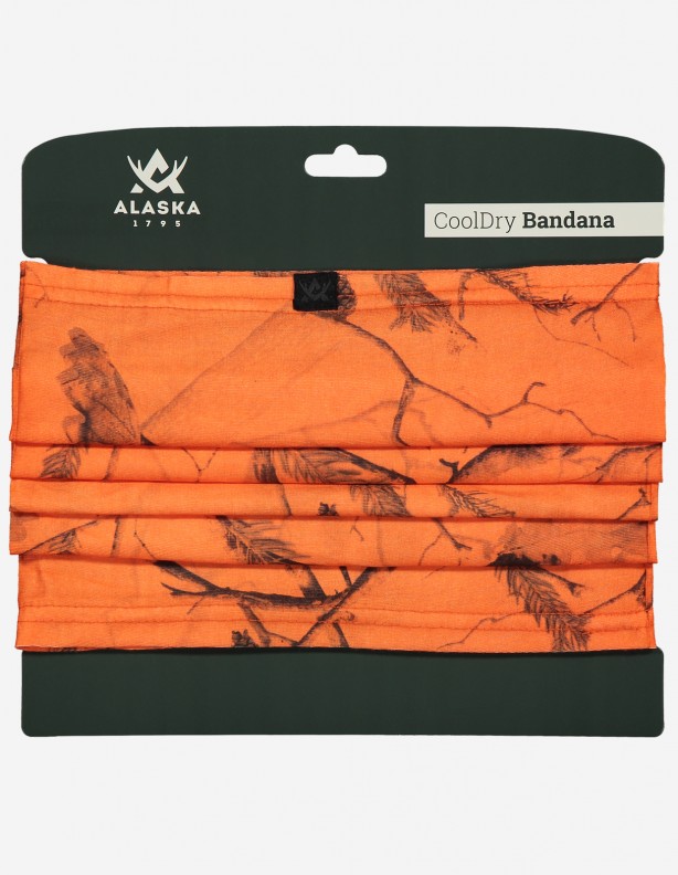 Aljaška šatka / nákrčník CoolDry® oranžová