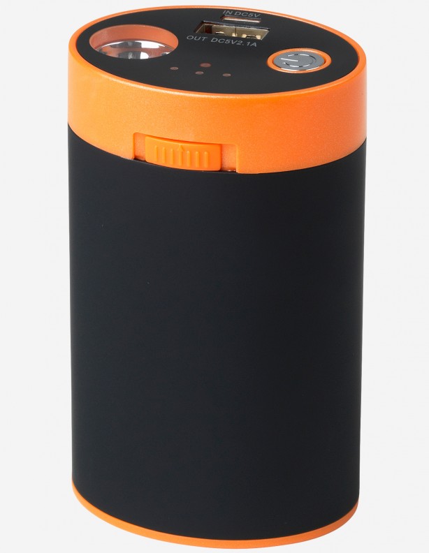 Handwärmer / Powerbank 10.000 mAh schwarz