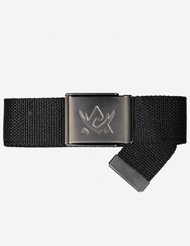 Ceinture en tissu noir Alaska