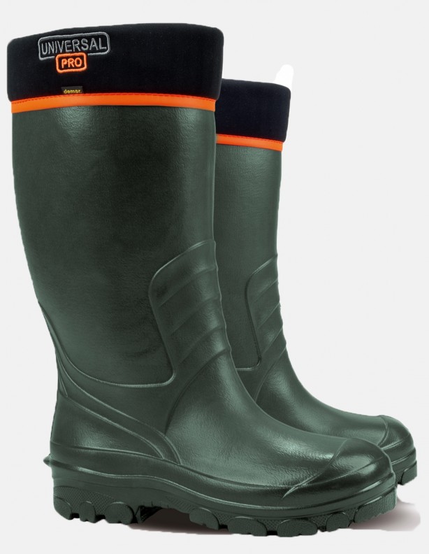 Neu Universal Pro - Demar Gummistiefel mit Wärmer