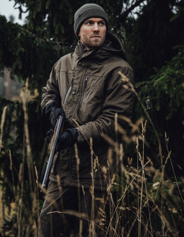 Tundra Olive - isolierte Jagdjacke mit Rain-Stop® Membran ROZM TO 4XL!