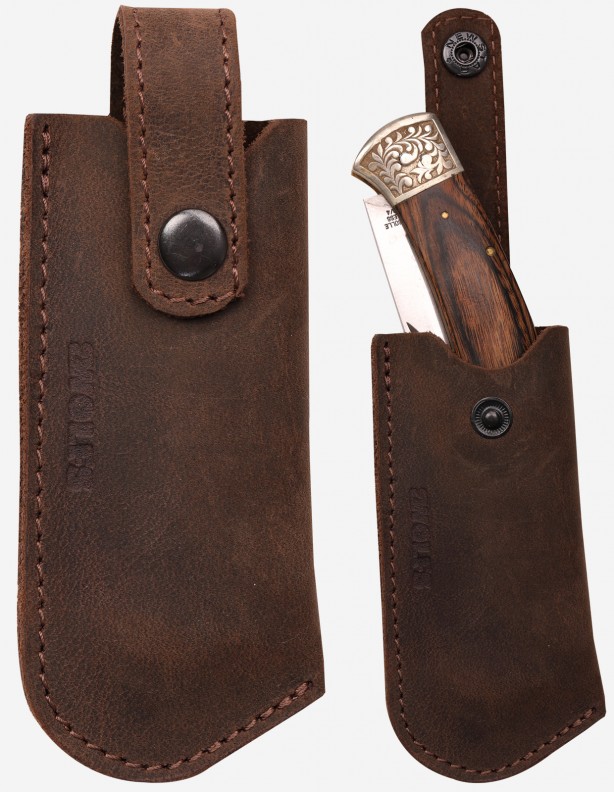 Etui en cuir Pointer pour couteau pliant