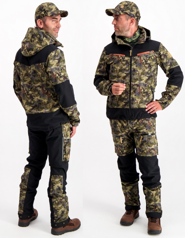 Suohtas DigiCamo - softshell kit with ADS® membrane.