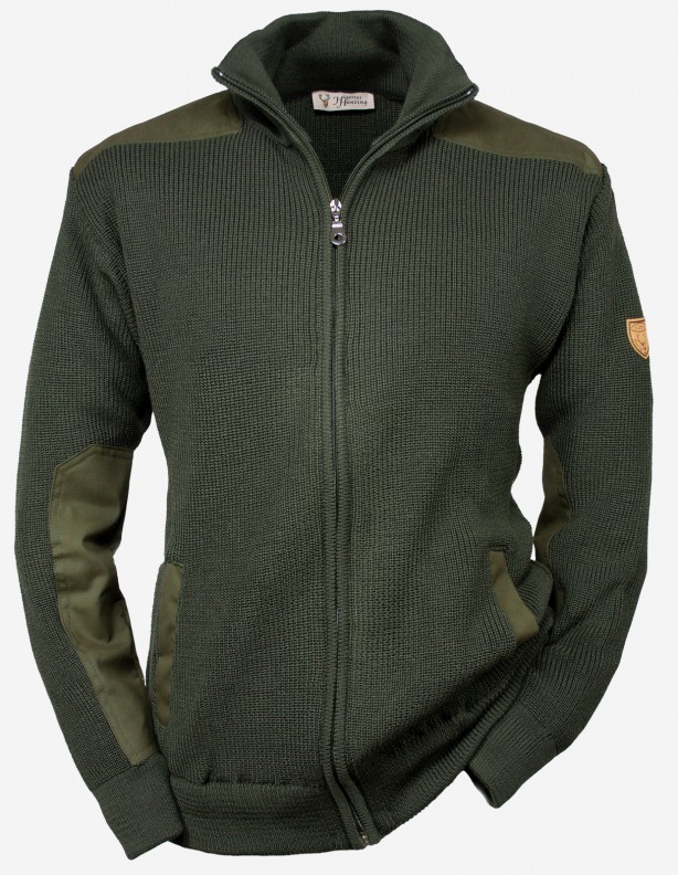 Hubertus - ungeknöpfter Pullover bis Größe 64!
